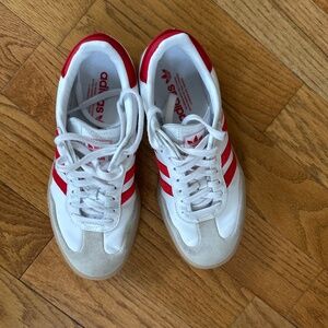 Adidas Samba White/Red